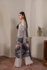 Resham Unstitched Cambric 3 Pcs Printed Suit D754